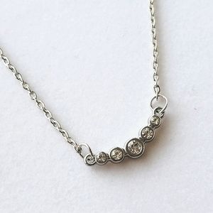 Faceted Crystal Stone Necklace